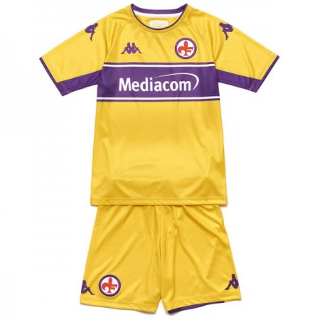 Koszulka ACF Fiorentina Dziecięcy Trzeci Stroje Piłkarskie 2021/22 Krótki Rękaw